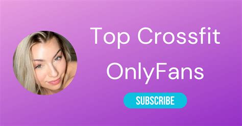 fitness girls onlyfans|Top 7 CrossFit OnlyFans Models to Follow 2024